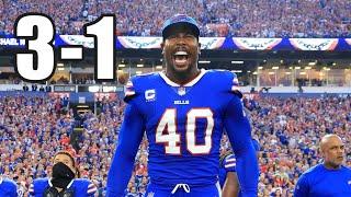 My 1st Home Game as a Buffalo Bill  VM VLOGS S3 E4 Week 2-4 Recap & Hanging with Josh Allen