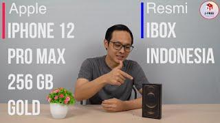 Iphone 12 Pro Max Gold Review & Unboxing Resmi Ibox Indonesia
