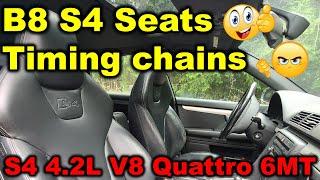 Audi S4 restoration - Part 5 - B8 S4 leather seats and broken timing