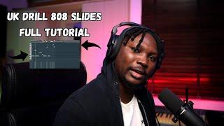 THE GREATEST GUIDE TO UK DRILL 808 SLIDES  FL STUDIO FULL TUTORIAL ON 808 SLIDES