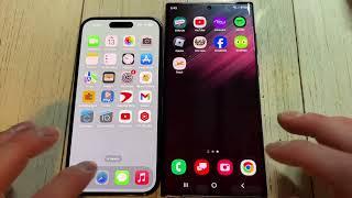 Iphones 15 Vs Samsung S22 Ultra Speed Test Comparison