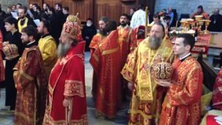 Bari. Basilica San Nicola. 22 maggio 2016. DIVINA LITURGIA ORTODOSSA RUSSA.