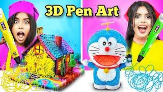 Viral 3D PEN ART CHALLENGE ️