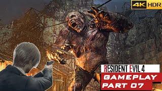 Boss Fight  Resident Evil 4 Remake  Resident Evil 4 2023 gameplay in Hindi PART 7