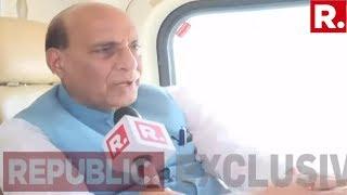 Defence Minister Rajnath Singh Speaks To Republic TV  Exclusive Interview