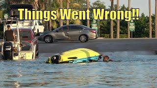 This Did Not Go As Planned  Miami Boat Ramps  79th Street  Wavy Boats  Broncos Guru