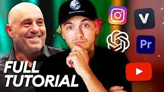 Making Motivational Instagram Reels with ChatGPT Full Tutorial