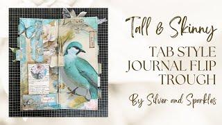 LOOK Inside this Tall & Skinny Junk Journal