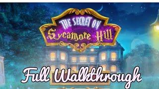 The Secret on Sycamore Hill Adventure Game Walkthrough by Midnight Adventures LLC