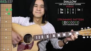 Shallow Guitar Cover - Lady Gaga & Bradley Cooper  Tabs + Chords