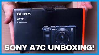 Sony A7C unboxing