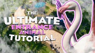  How to choose and build for an ENTRANCE ANIMAL in Planet Zoo  Planet Zoo Tutorial