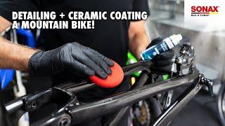 Detailing + Ceramic Coating a Mountain Bike  SONAX Australia