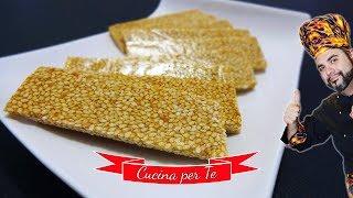 Croccante al Sesamo e Miele Giurgiulena - Dolci