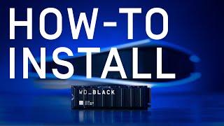 WD_BLACK™ SN850 M.2 PlayStation™ 5 InstallationHow-to Guide