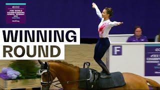 Manon Moutinho - Vaulting No.1 for a reason  Vaulting  ECCO FEI World Championships