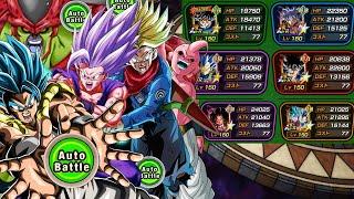 FULL UNIVERSE 7 CATEGORY TEAM AUTOS EVERY DIFFICULT BOSS OF THE 9TH ANNIVERSARY  DBZ Dokkan Battle