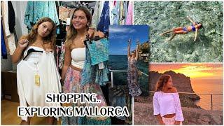 SHOPPING and EXPLORING MALLORCA  VLOG #1867