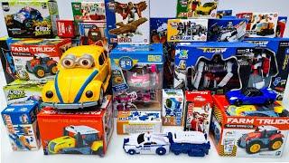 Full Box of TRANSFORMERS TOBOT Car Toys TRACTOR BUMBLEBEE POLICE MAXIMALS LEGO Assemble Robot Movie