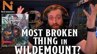 The Most BROKEN Thing in Explorers Guide to Wildemount  Nerd Immersion