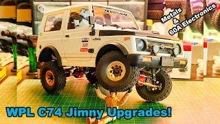 WPL C74 Jimny Upgrades  Metal parts and Electronics