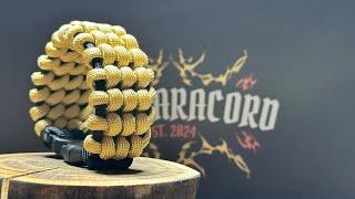 Track knot Paracord bracelet making video #handmade #colorful #goldjewellery #paracordbracelet #diy