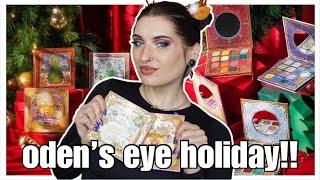 ODENS EYE HOLIDAY PALETTES  NEW + RESTOCK  2 Looks + Swatches