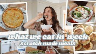 What We Eat in A Week From Scratch  Family of 6