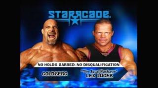 Story of Goldberg vs. Lex Luger  Starrcade 2000