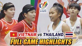 FINALS 3X3 WOMEN Vietnam vs Thailand CRAZY ENDING  FULL GAME HIGHLIGHTS  MAY 14 2022