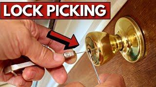 How to Pick a Lock in 30 Seconds  Lock Picking Tutorial by Jason Hanson