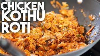 Chicken Kothu Roti  Homestyle preparation  Kravings