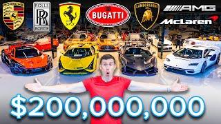 I spent $20M in 30 mins at the WORLDS MOST INSANE car dealer