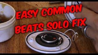 HOW TO FIX BEATS SOLO HEADPHONES speaker no audio sound not working