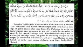 HADIS - di Akhirat Bercakap Terus Dengan Allah