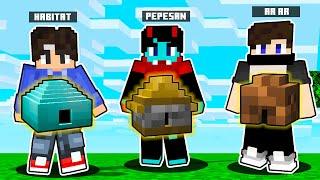 Minecraft Build Battle Habitat vs Pepesan vs ArArPlays