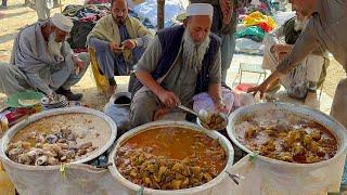 Shahzada Ojri Farosh - Goat Intestine  Shahzada Siri Paye Bajaur Mela  Boti ka Salan  Boti Masala