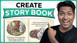 How To Create STORY BOOK For Kids Using AI   Amazon KDP