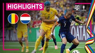 Rumänien - Niederlande Highlights  UEFA EURO 2024 Achtelfinale  MAGENTA TV