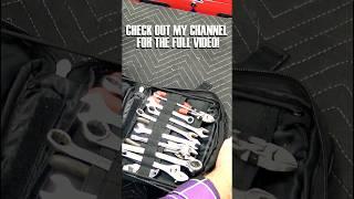 Motorcycle Tool Bag Made Easy & Cheap