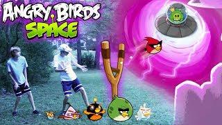 Real Life Angry Birds Space