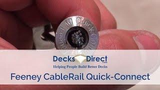 CableRail Quick-Connect®SS Fittings by Feeney