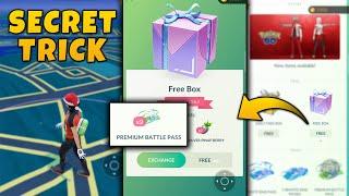 Pokemon Go new Trick Get Free 3 Premium Battle Pass For Free  Pokémon Go Free Box for Everyone