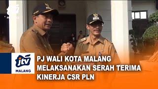 PJ WALIKOTA SERAHKAN KINERJA DAN TERIMA CSR PLN  JTV MALANG