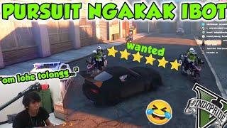 PURSUIT IBOT BINTANG 6  DIKEJAR 1 BATALYON SAMA HELI   GTA V ROLEPLAY #INDOPRIDERP