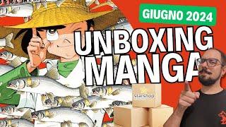 UNBOXING MANGA GIGANTE - GIUGNO 2024 con TUTTI gli ACQUISTI