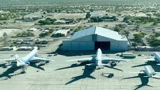 Flyover Plane Boneyard -Pinal Airpark AZ