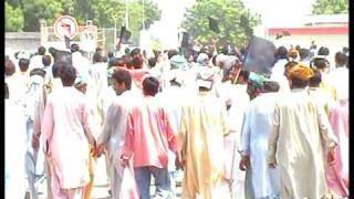 Mian Mitho PP MNA In protest of labour against the FFC Factrory