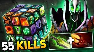 Spell Steal Master Rubick 55 Kills 7.37Insane Damage  Dota 2 Gameplay