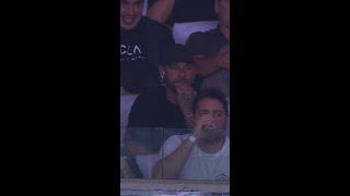 NEYMAR NO MARACANÃ PARA ASSISTIR A FLAMENGO X GRÊMIO  #shorts  ge.globo